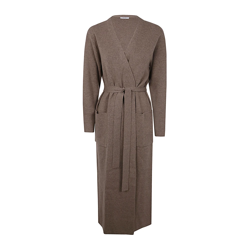 Max Mara Stijlvolle Gestro Cardigan Brown Dames