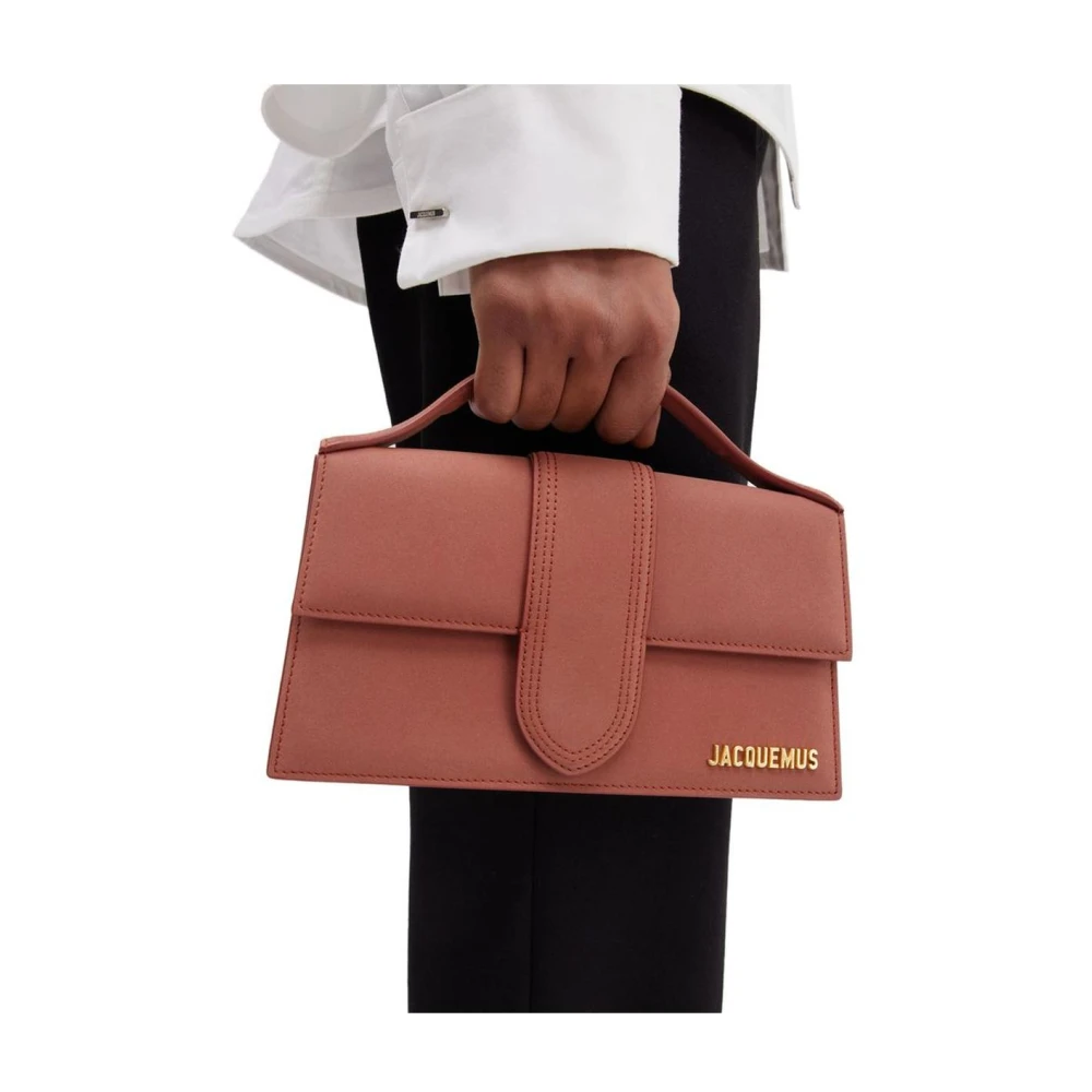 Jacquemus Rode Leren Top Handtas Red Dames