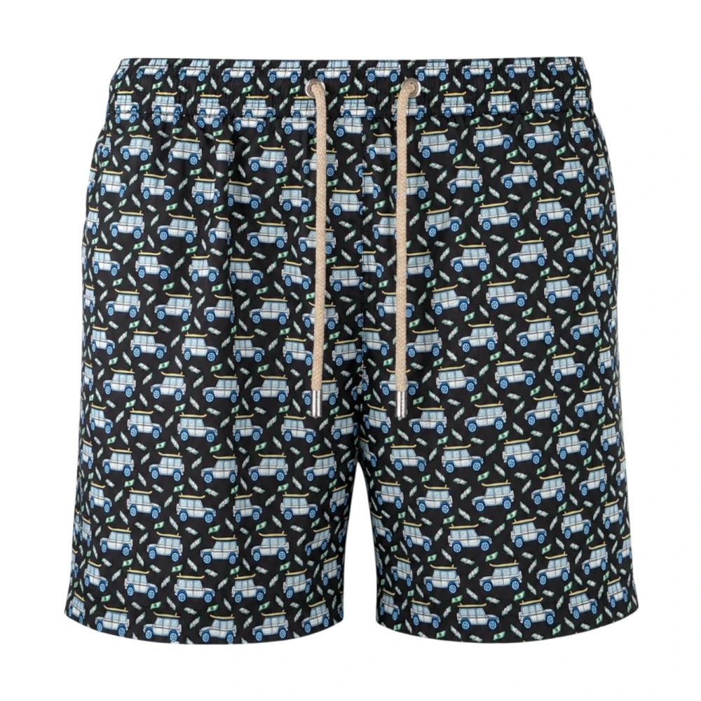 Mc2 Saint Barth Men's Blue Beachwear, L, Sea Clothing