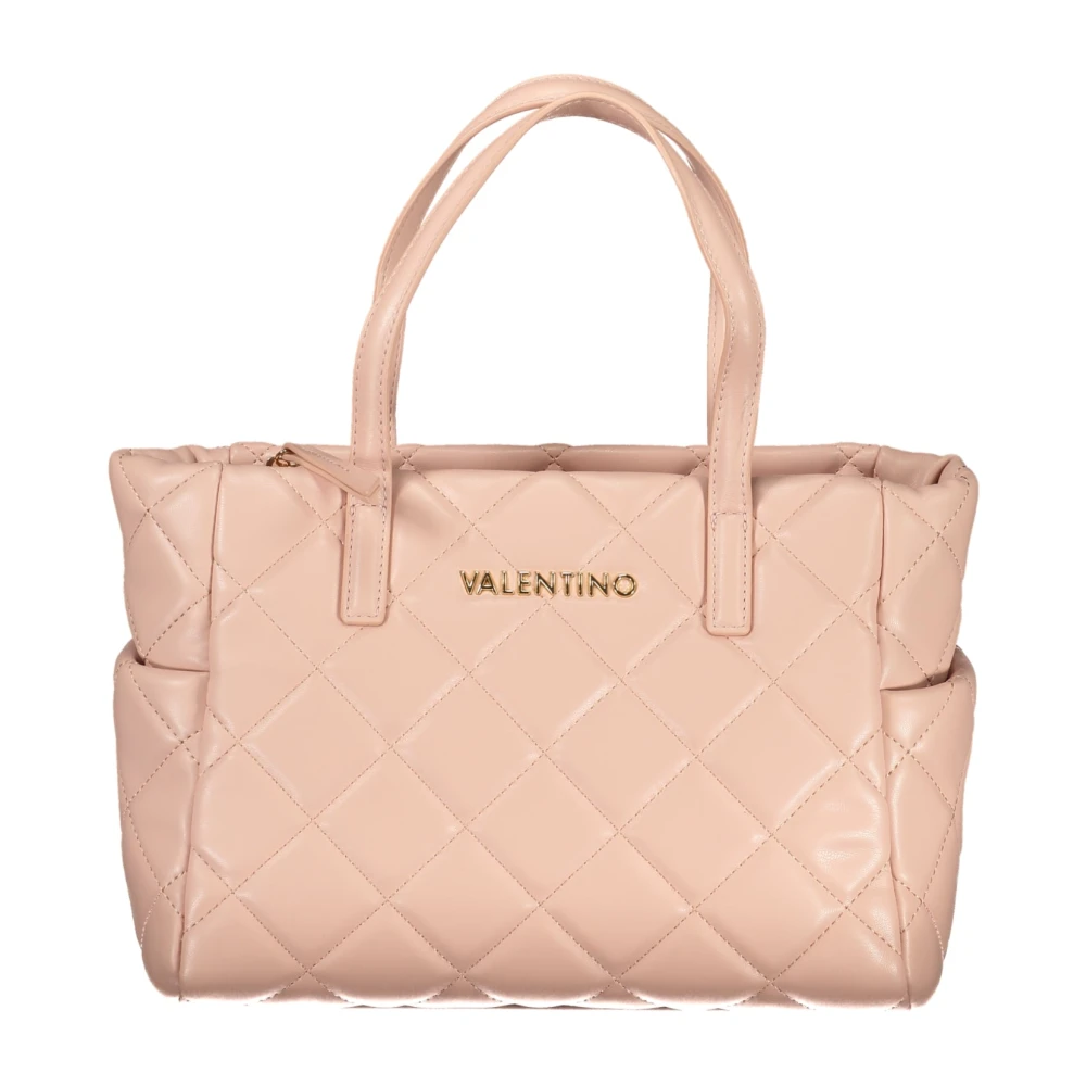 Valentino by Mario Valentino Roze Dames Tas met Handvatten en Verstelbare Band Pink Dames