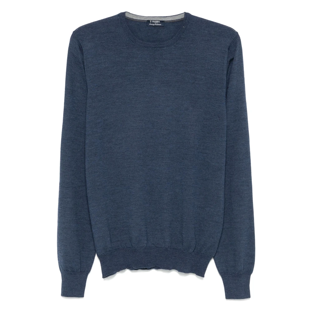 Knitwear > Round-neck Knitwear - - Barba - Modalova