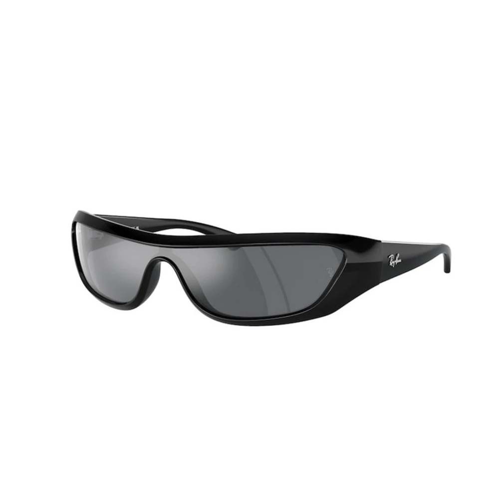 Ray - Ban Unisex Black/Grey Rb4431 Xan 66776V Sunglasses Injected Geometric Normal Mirror - Image 3