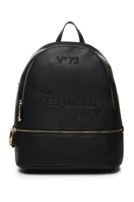 black-backpack-with-logo-lettering