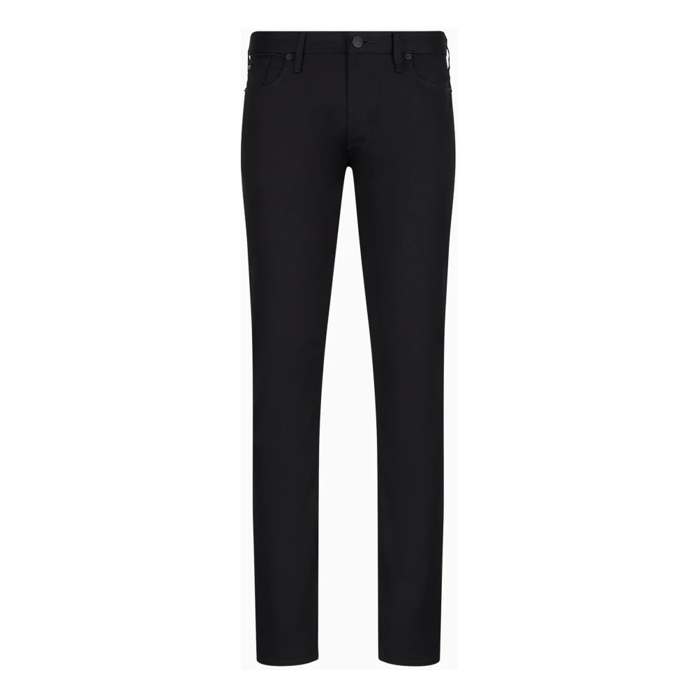 Emporio Armani Slim Fit Zwarte Jeans Black Heren