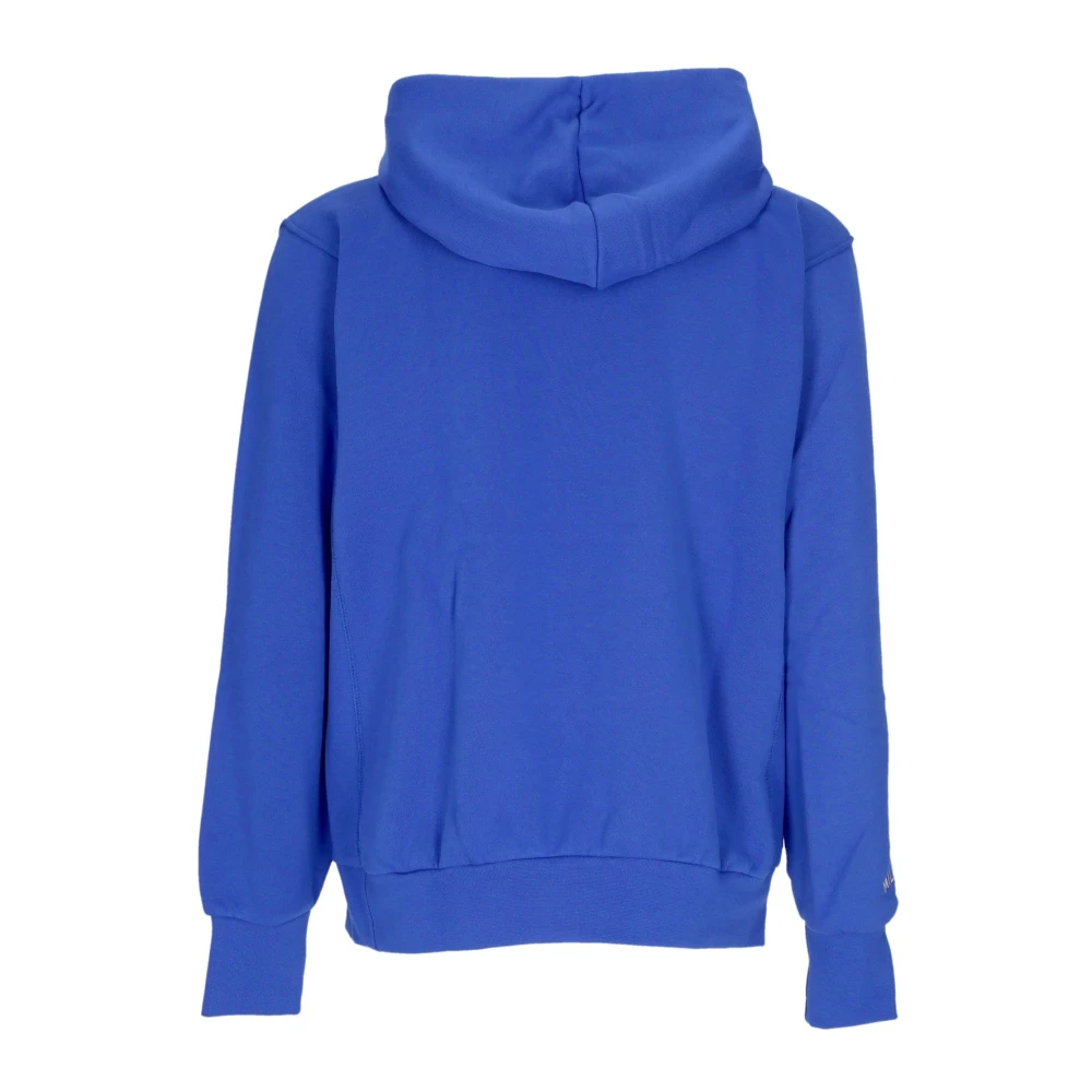 Nike NBA City Edition Courtside Fleece Hoodie Blue Heren