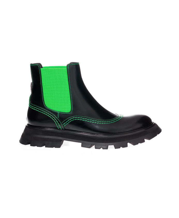 fluo-green-chelsea-boots
