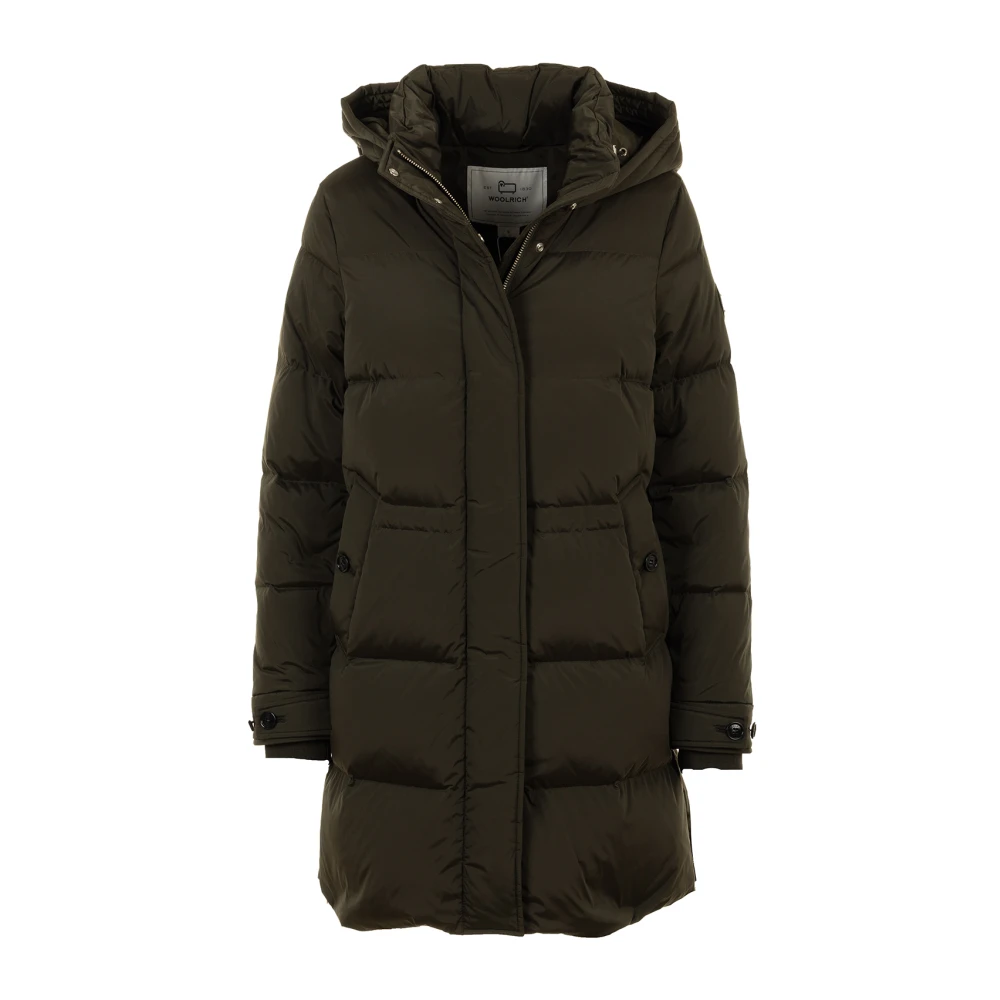 Woolrich Grön Piumino Alsea Kappa Green, Dam