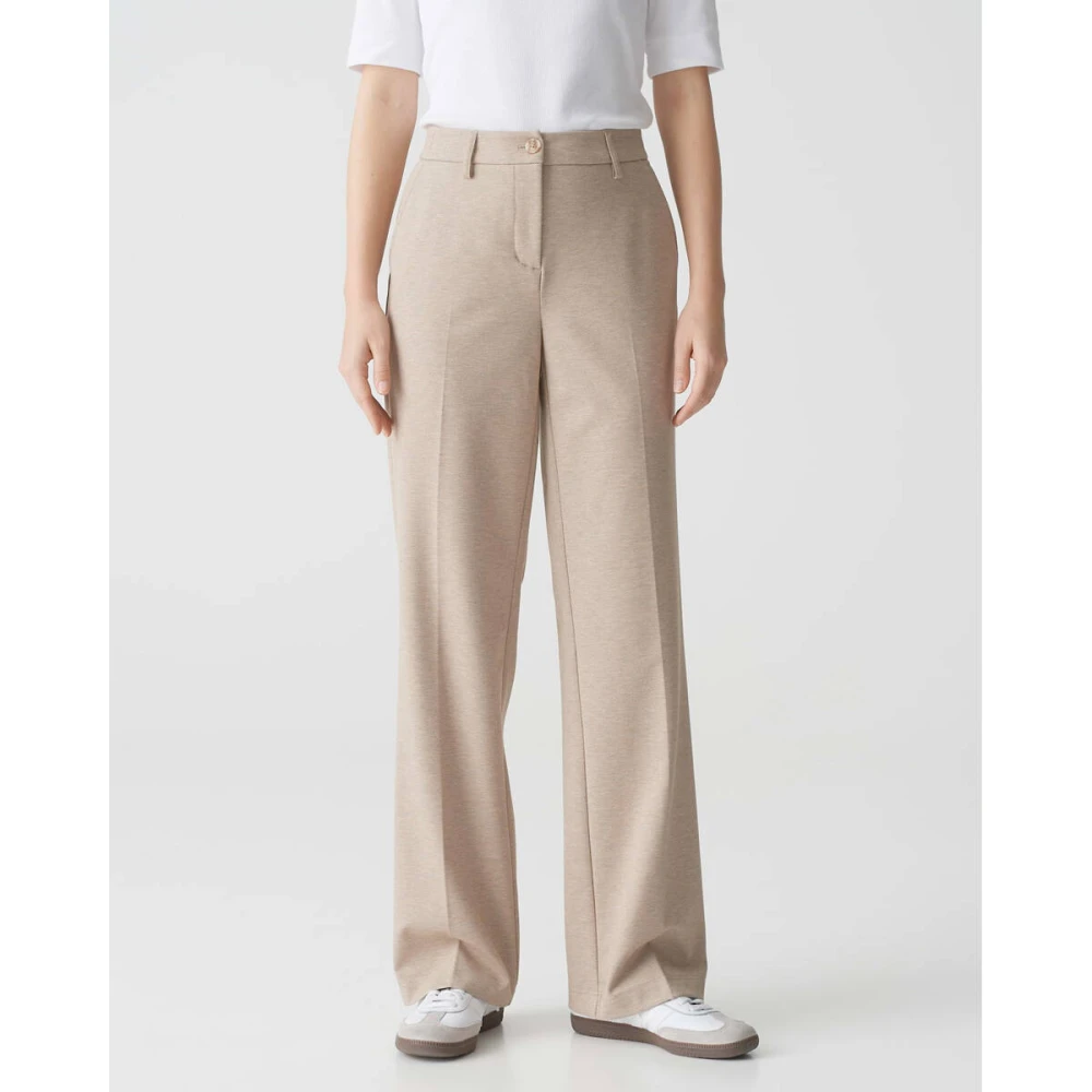 Opus Stadschic Broek Beige Dames