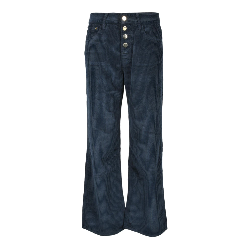Cycle Wijde Jeans Blue Dames