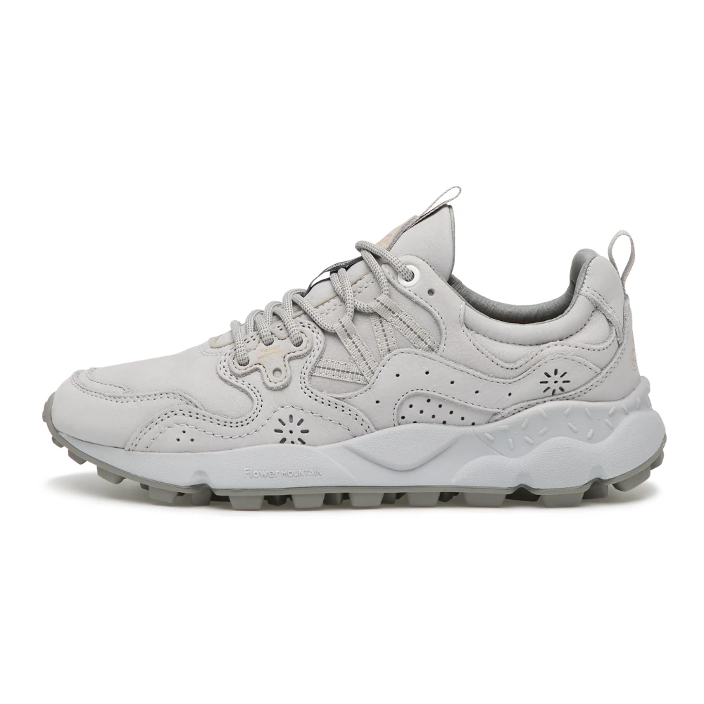 Flower Mountain Unisex Gray Sneakers, 9 Uk, Yamano 3 Uni