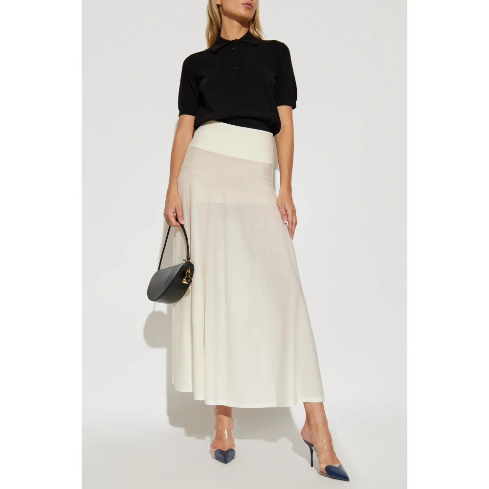 Alaïa Wollen rok Beige Dames