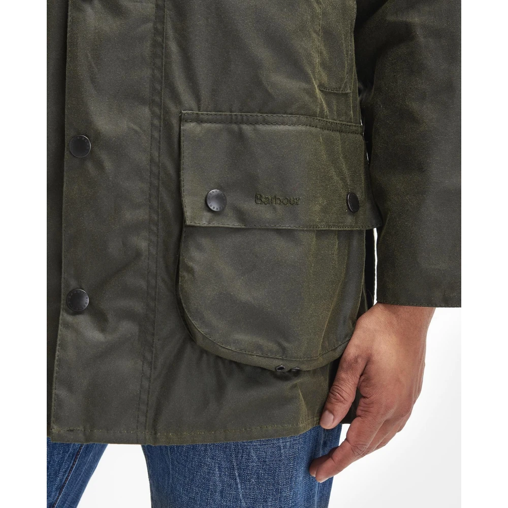 Barbour Klassieke Beaufort Gewaxte Jas Green Heren