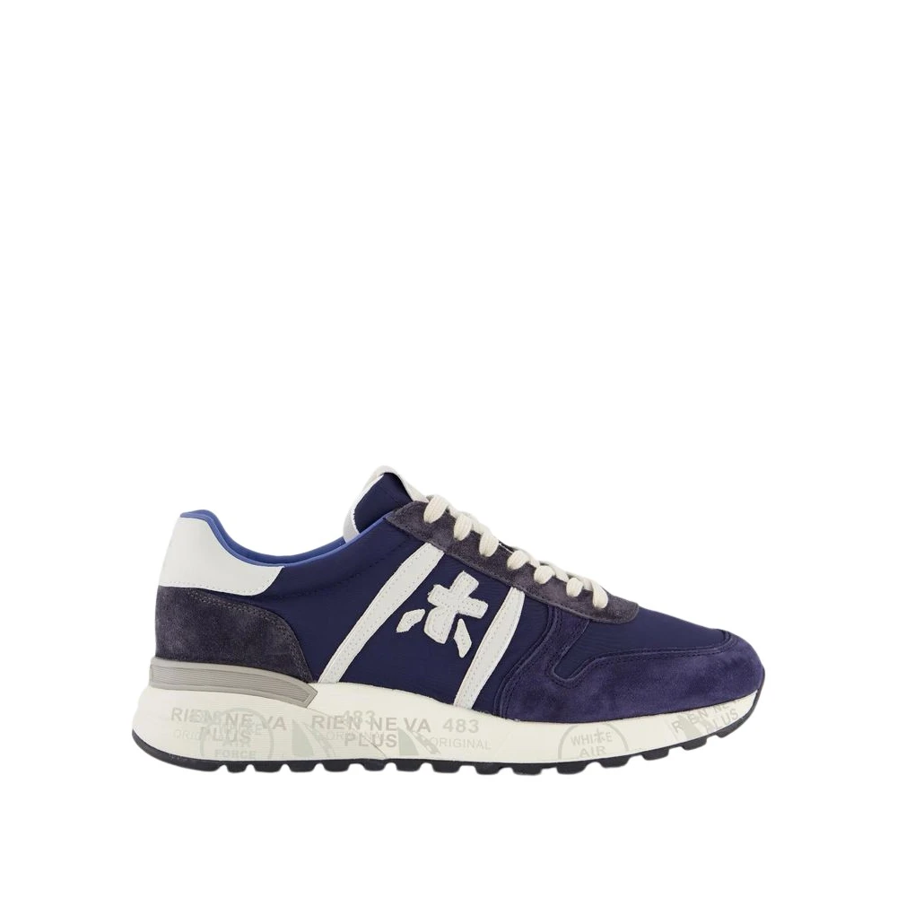 Premiata Lander Sneaker Heren Schoenen Blauw