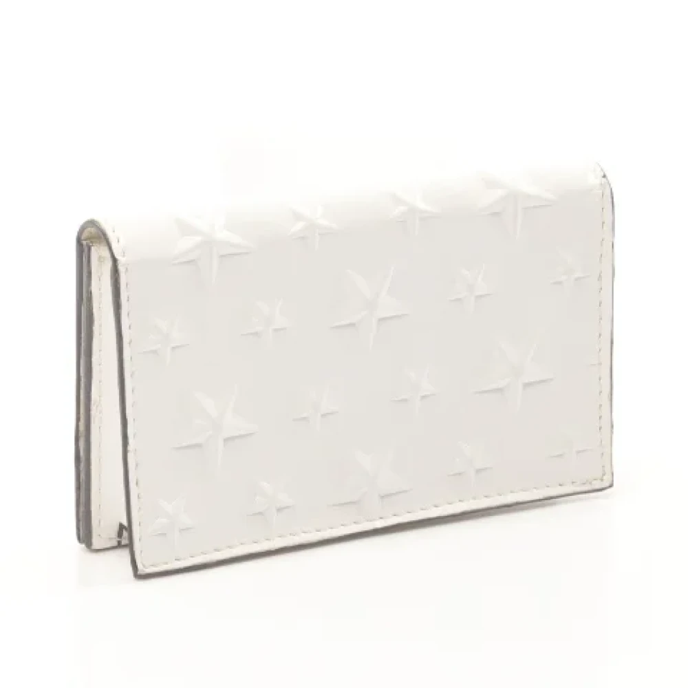 Jimmy Choo Pre-owned Leather wallets White Dames
