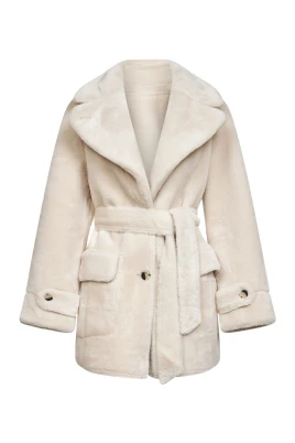 Faux Fur & Shearling Jacka