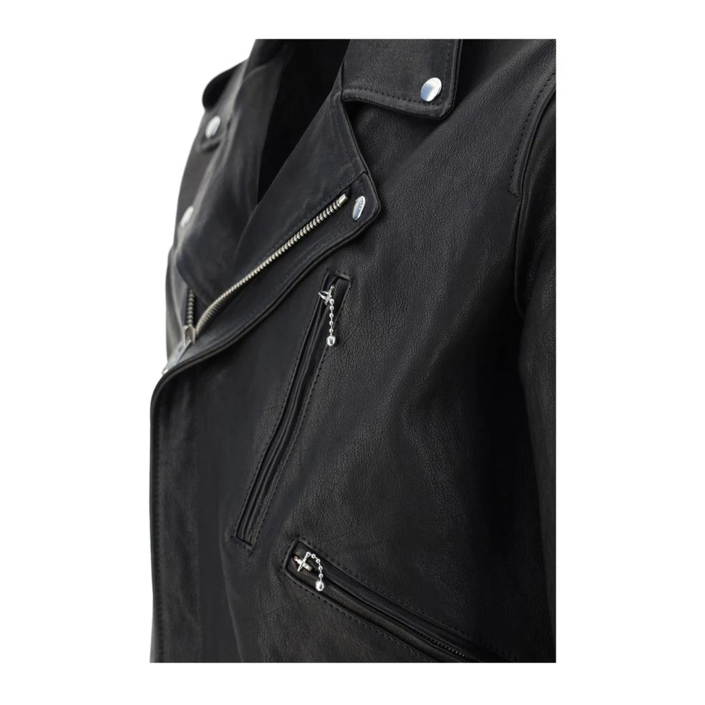 Belstaff Dubbelrijige bikerjack met ritssluiting Black Heren