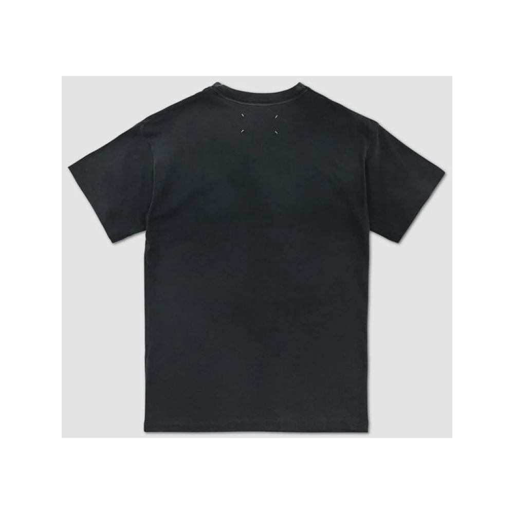 Maison Margiela Grijze T-shirt met Logoprint Gray Dames