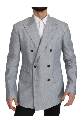 Blå Flax NAPOLI Jacka Kappa Blazer