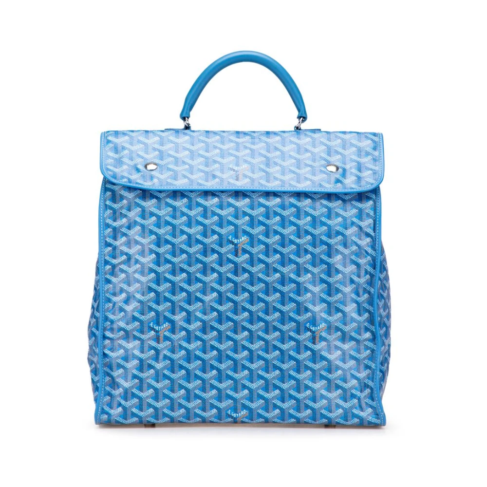 Goyard Vintage Women's Blue Pre-Owned Structured Tote Bag