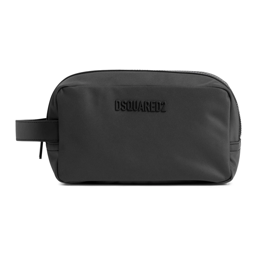 Dsquared2 Zwarte Urban Beauty Tas Black Heren