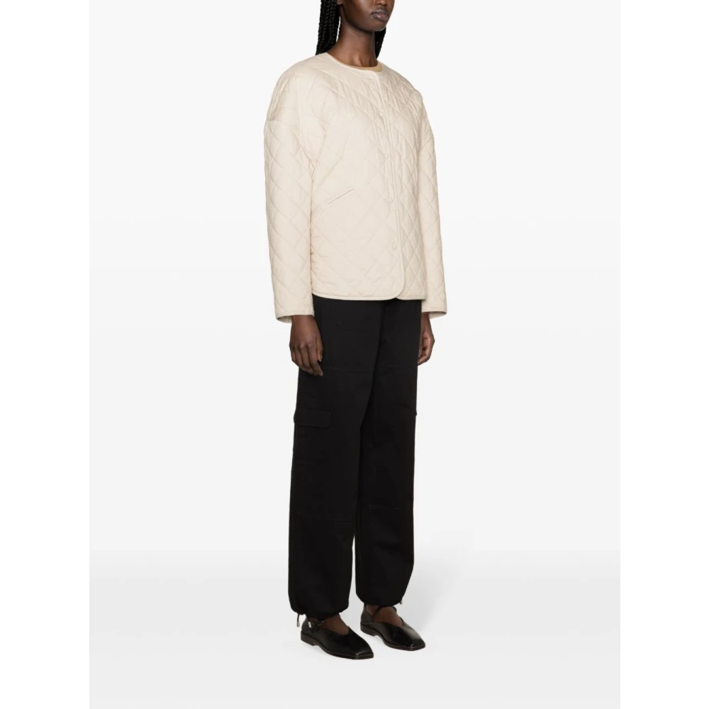 TotêMe Stijlvolle Jassen Collectie Beige Dames