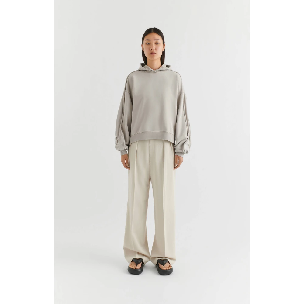 Axel Arigato Clove Washed Hoodie Brown Dames