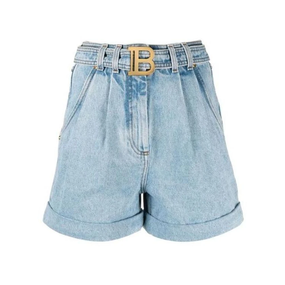Shorts > Denim Shorts - - Balmain - Modalova