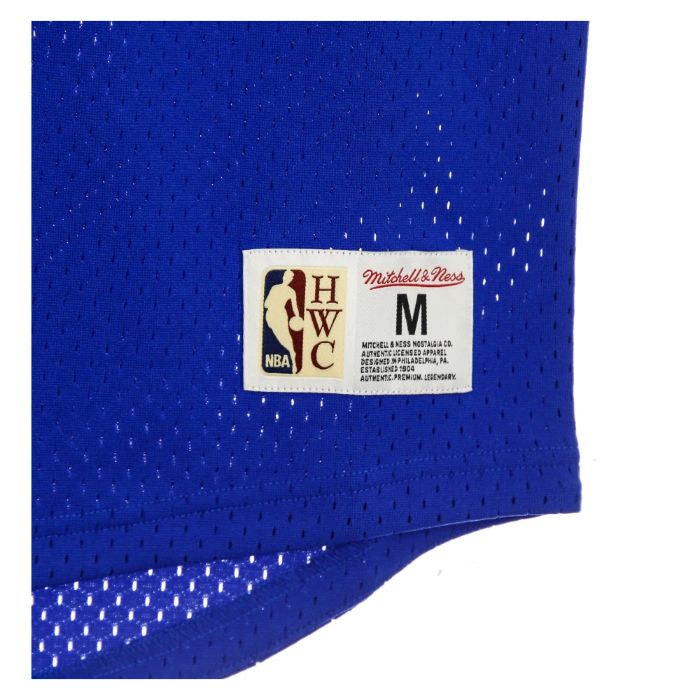 Mitchell & Ness NBA Buzzer Beater Mesh Hoody Blue Heren