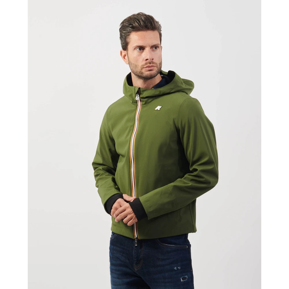 K-way Groene Urban Slim Jas Green Heren