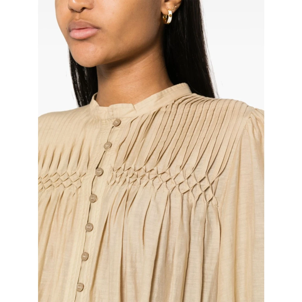Isabel Marant Étoile Stijlvolle Top voor Vrouwen Beige Dames