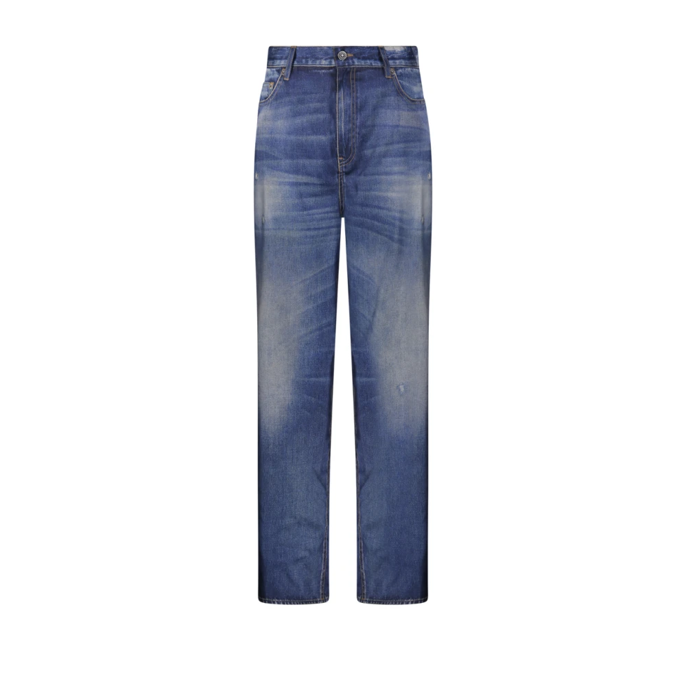 Golden Goose Blue Boyfriend Peggy Pant - Female - Straight Fit Jeans - M - Jeans