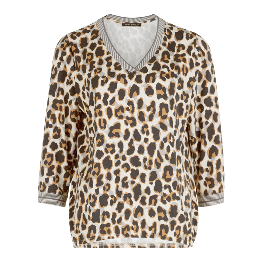 Betty Barclay Blouse met dierenprint Beige Dames
