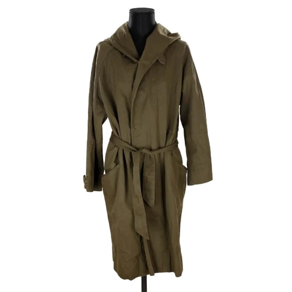 Isabel Marant Pre-owned Cotton outerwear Brown Dames