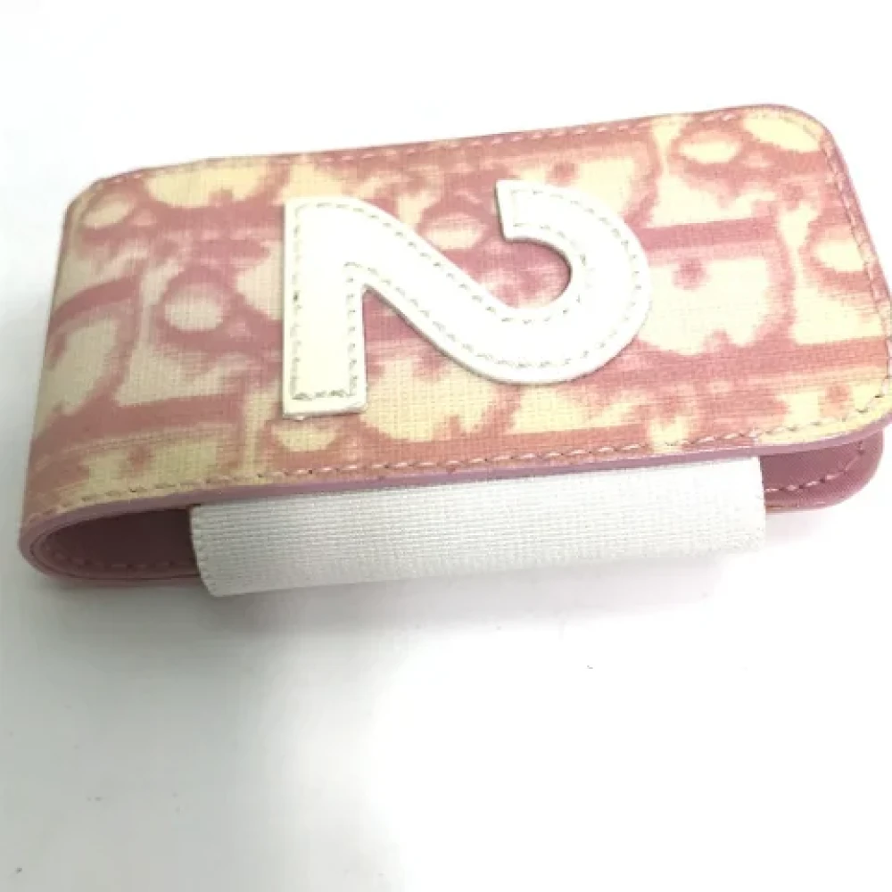 Dior Vintage Pre-owned Fabric home-office Pink Dames