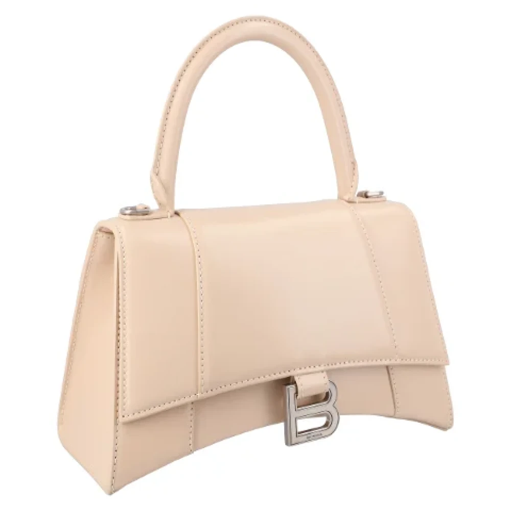 Balenciaga Leather -bags Beige Dames