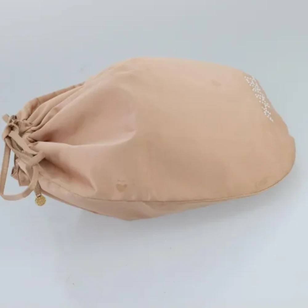 Chanel Vintage Pre-owned Leather handbags Pink Dames