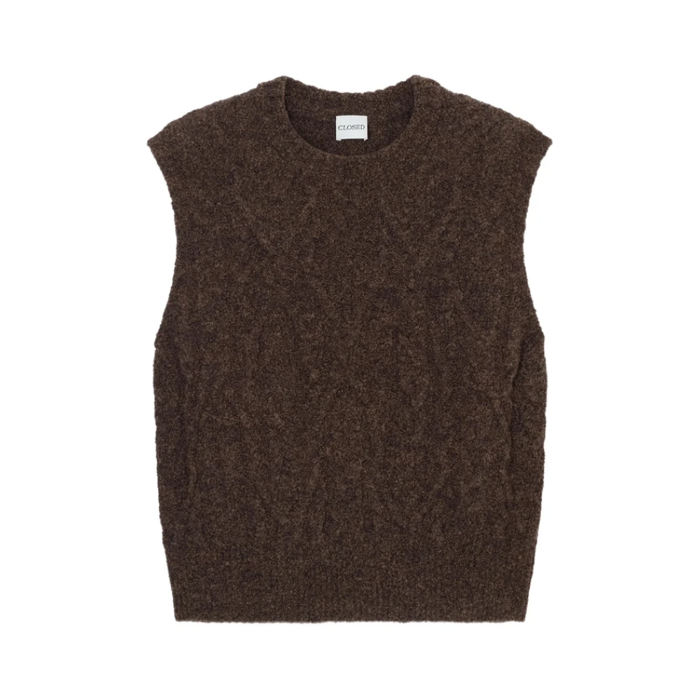 Closed Donna Marrone Maglie, M, New,