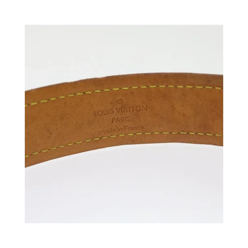 Louis Vuitton Vintage Pre-owned Canvas belts Brown Unisex