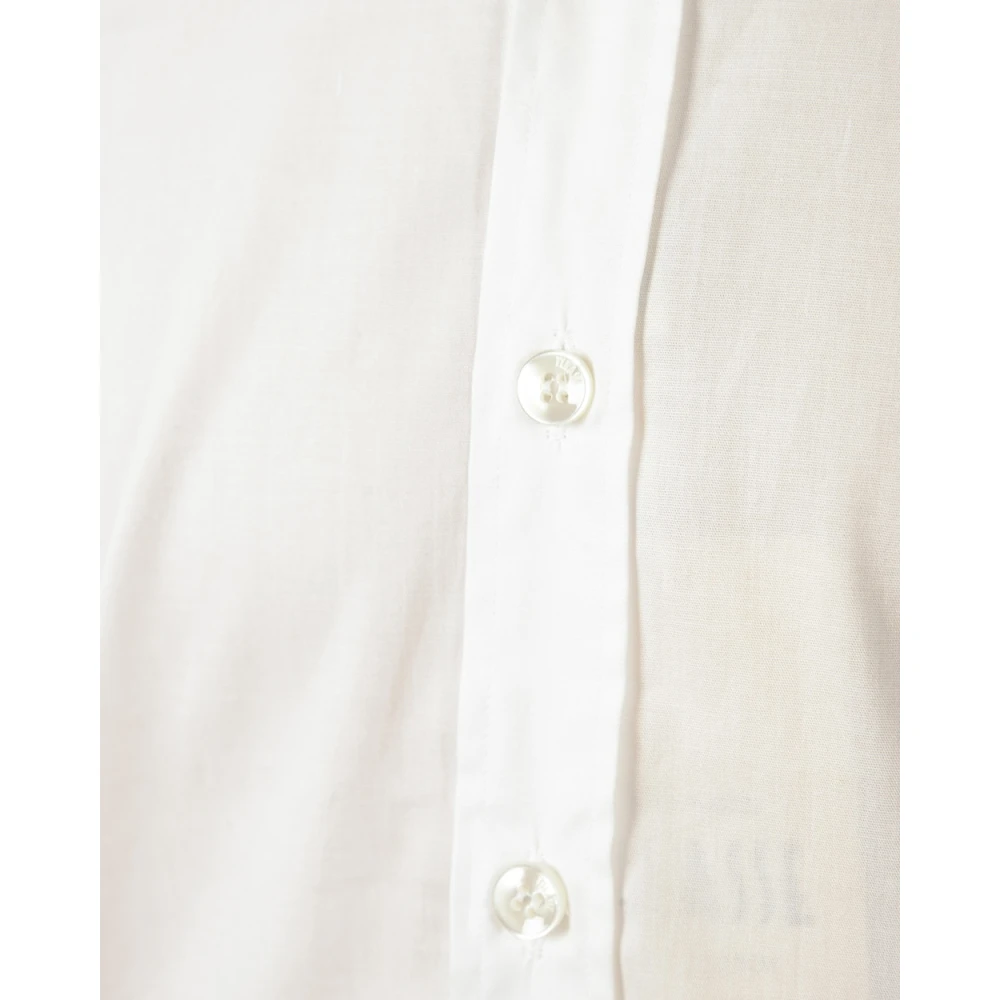 Alviero Martini 1a Classe Casual Katoenen Overhemd White Heren
