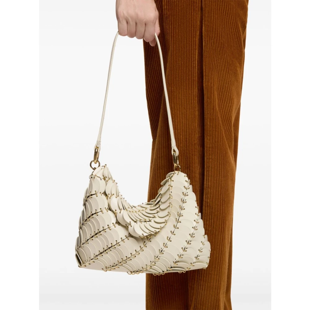 Paco Rabanne Stijlvolle Tassen Collectie Beige Dames