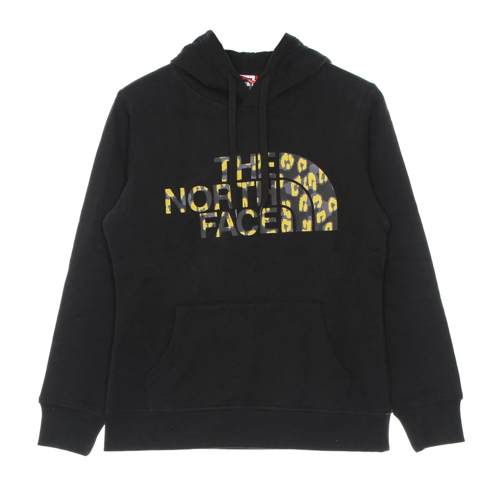 The North Face Luipaardprint Hoodie Sweatshirt Black Dames