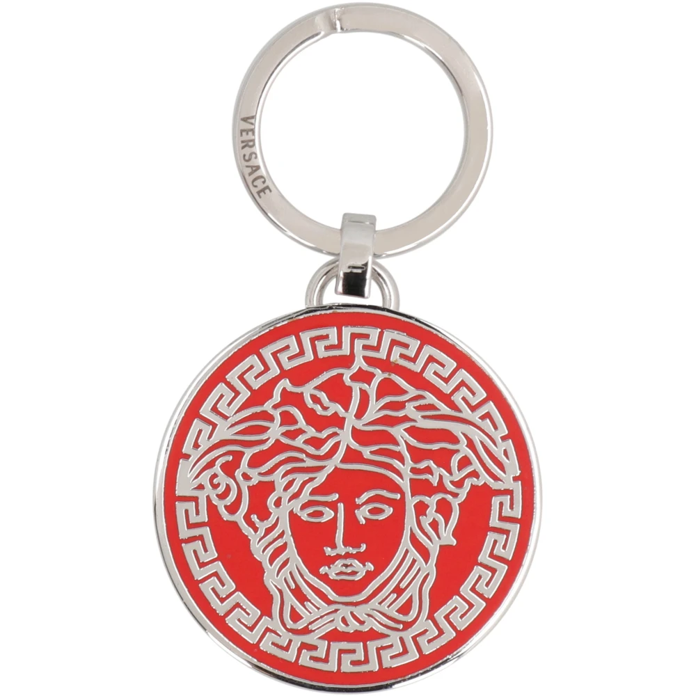 Versace Metalen Sleutelhanger Gray Dames