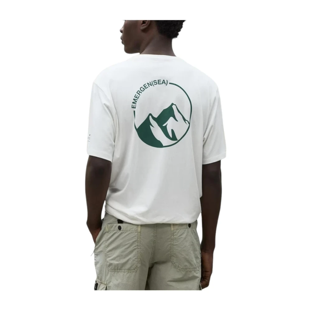 Ecoalf Biologisch Katoenen Basis T-shirt White Heren