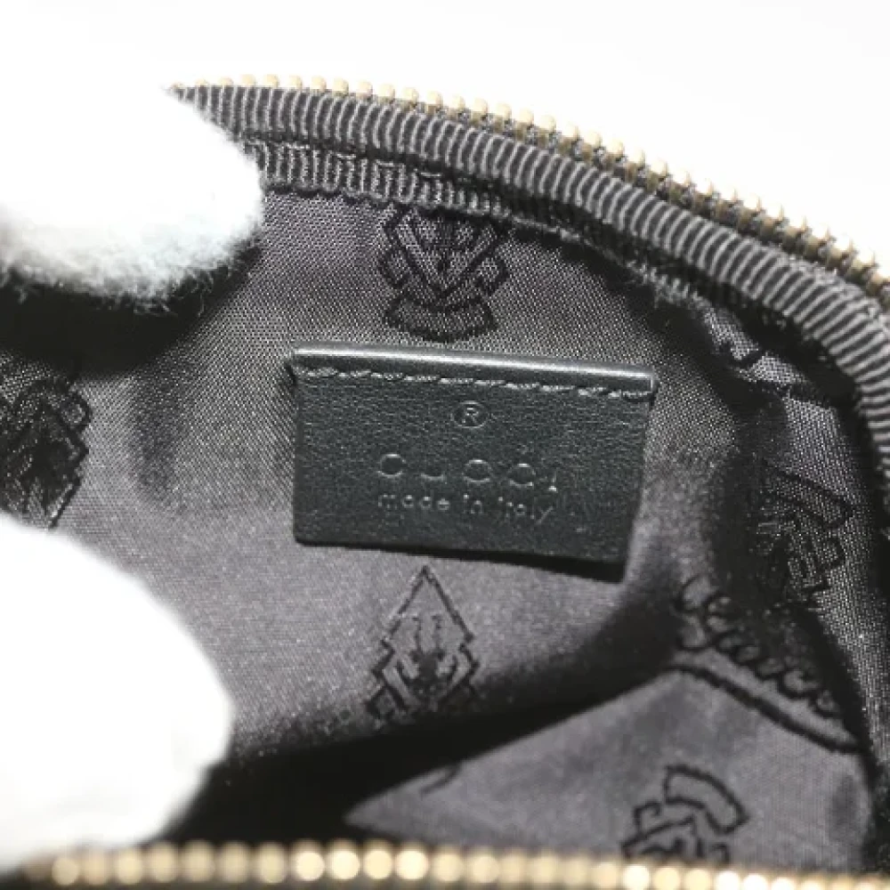 Gucci Vintage Pre-owned Leather gucci-bags Black Dames