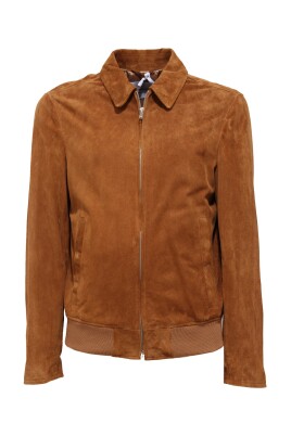 vintage-effect-suede-jacket