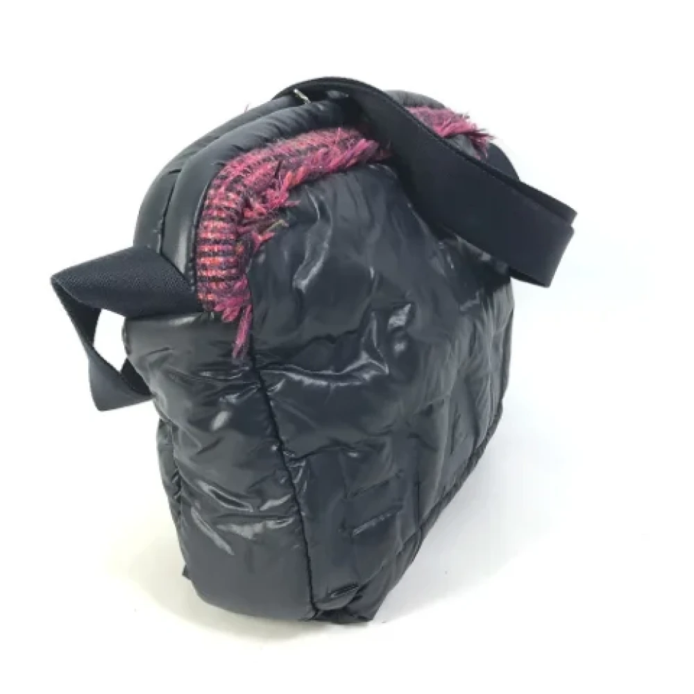 Chanel Vintage Pre-owned Fabric chanel-bags Black Dames