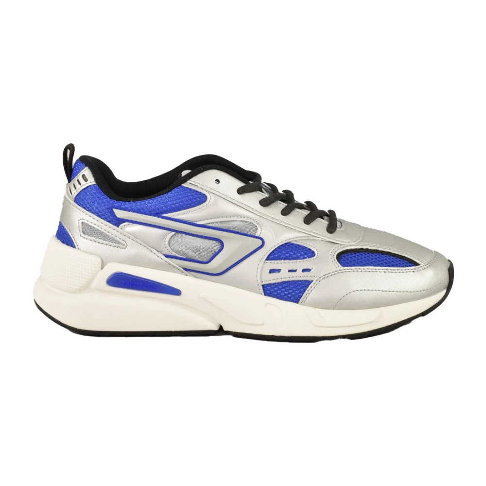 Diesel Stijlvolle Sneakers met Rubberen Zool Heren Schoenen Veelkleurig Multicolor