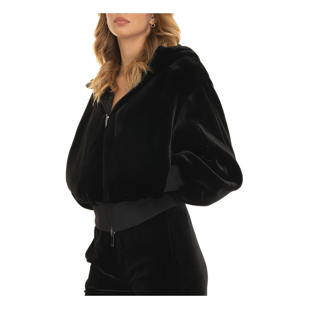 Emporio Armani Pufferjas voor Mannen Black Dames