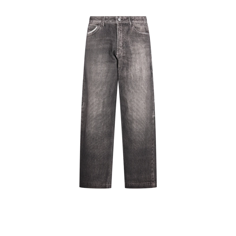 Emporio Armani Diagonaal Bruine Zakbroek Gray Heren