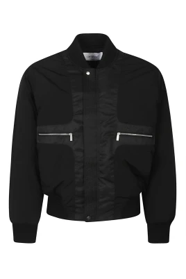 Bookish Chain Insideout Bomber Jacket